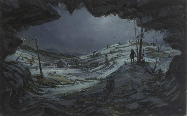 Sven Kroner, 5011 A.D., 2011, Acryl auf Leinwand, 150 x 240 cm