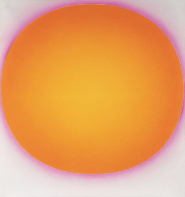 Rupprecht Geiger, Ohne Titel (666/73), 1973, Acryl auf Leinwand, 150 x 140 cm,