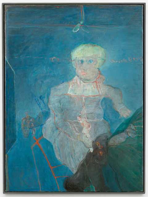 Rudi Tröger, Bildnis Ch., 1967/68, Acryl auf Leinwand, 80,5 x 59 cm,
