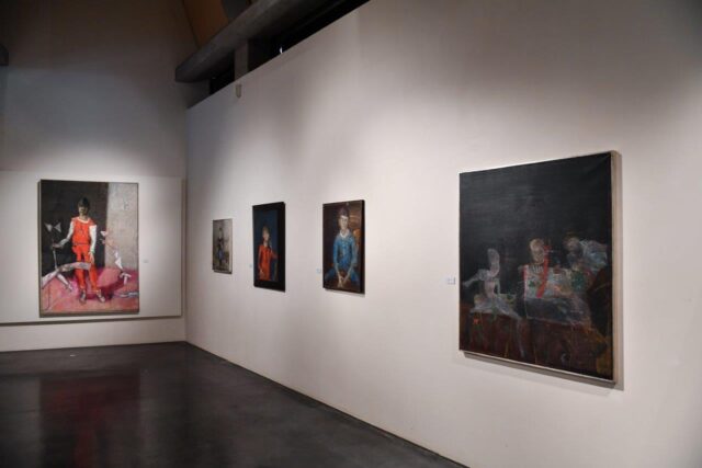 Ausstellungsansicht "RUDI TRÖGER - Ausblick und Innenschau", Kunsthaus Kaufbeuren