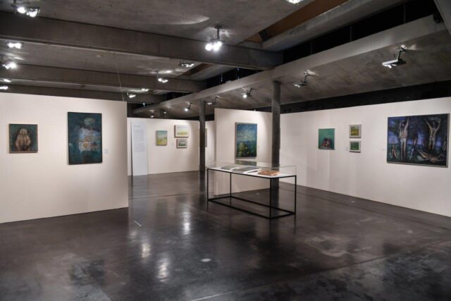 Ausstellungsansicht "RUDI TRÖGER - Ausblick und Innenschau", Kunsthaus Kaufbeuren