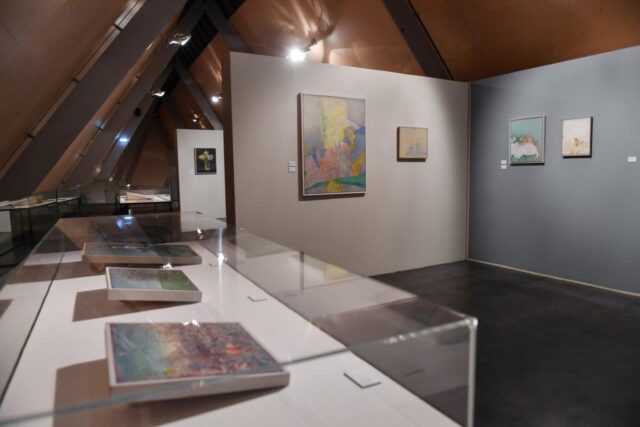 Ausstellungsansicht "RUDI TRÖGER - Ausblick und Innenschau", Kunsthaus Kaufbeuren